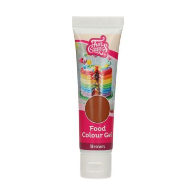 FunCakes Food Colour Gel Braun 30g