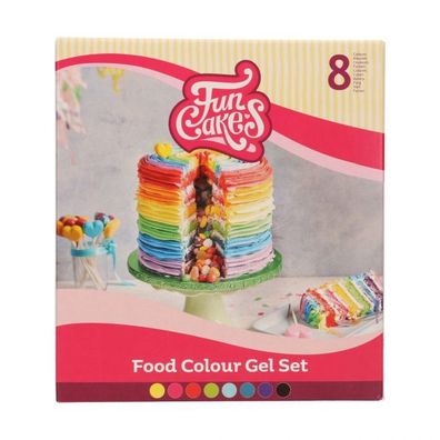 FunCakes Food Colour Gel Set