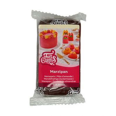 FunCakes Marzipan Dark Brown - Braun - 250g