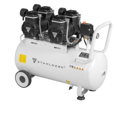 Stahlwerk Kompressor ST-510 Pro 10 bar 4,3 PS 3,2 kW 420 l/min 50 l Tank ölfrei