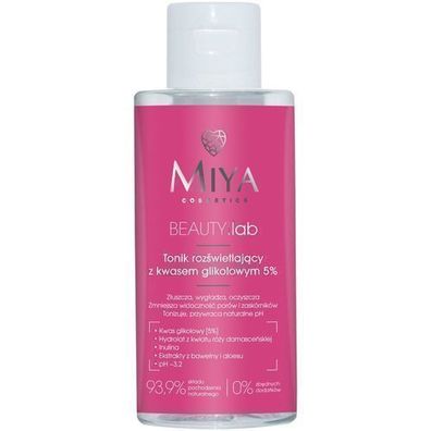 Miya Cosmetics Glow-Tonik Glycolsäure 5% 150 ml