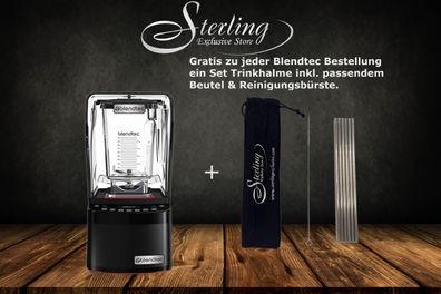 Blendtec Commercial Stealth 885 + Geschenk