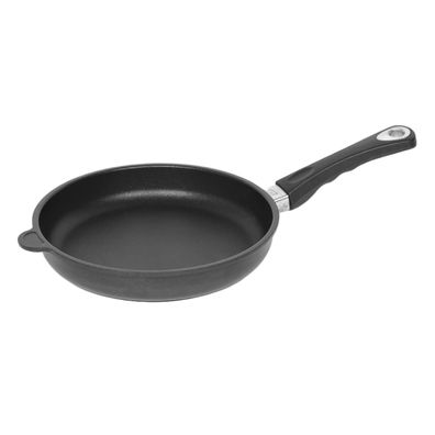 020 AB - LOTUS GUSS-PFANNE Flach Ø 20cm, Boden 15cm, Höhe 5,1cm Griff abnehmbar
