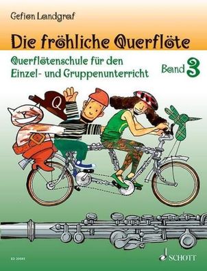 Die fröhliche Querflöte Band 3 und Spielbuch 3, Gefion Landgraf