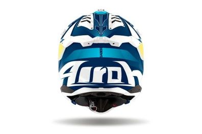 Crosshelm Endurohelm Schutzhelm Motocrosshelm Motorradhelm Rollerhelm Gelb Blau