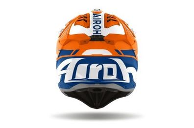 Crosshelm Endurohelm Schutzhelm Motocrosshelm Motorradhelm Rollerhelm Orange Blau