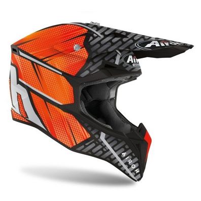 Crosshelm Endurohelm Schutzhelm Motocrosshelm Motorradhelm Rollerhelm Orange