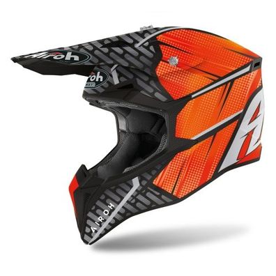 Crosshelm Endurohelm Schutzhelm Motocrosshelm Motorradhelm Rollerhelm Orange