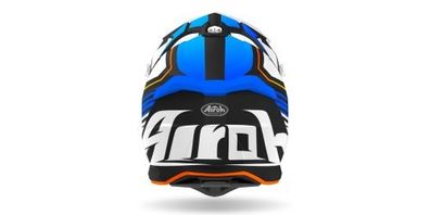 Crosshelm Endurohelm Schutzhelm Motocrosshelm Motorradhelm Rollerhelm Blau Orange