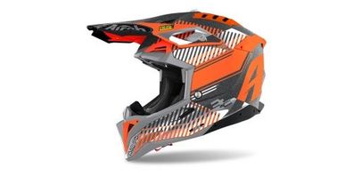 Crosshelm Endurohelm Schutzhelm Motocrosshelm Motorradhelm Rollerhelm Orange