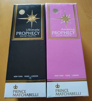 Prince Matchabelli Prophecy Ultimate & Amazing Eau de Toilette 100ml EDT Women