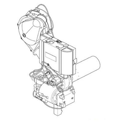 Buderus Ölbrenner BZ 1.0-19 SB105 everp für Logano plus SB105 19 kW 7747003125