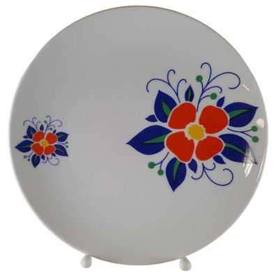 6er Set Kuchenteller 19,5 cm Winterling Marktleuthen Blumenmotiv bunt