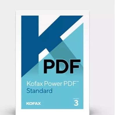 Kofax (ehemals NUANCE) Power PDF Standard 3 für MAC / 1PC / Dauerlizenz / ESD