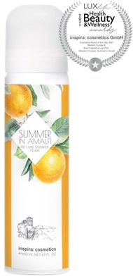 Inspira 3500 Summer in Amalfi De Luxe Shower Foam Luxuriöser Duschschaum - Pflegt