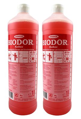 2x Spar Set Biodor KALKEX 1 L Reiniger