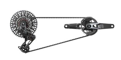 SRAM Schaltgruppen-Set "X0 Eagle AXS Transmission" 175 mm Kurbell