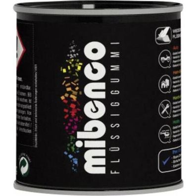 mibenco 72819010 Flüssiggummi Pur, 175 g, Weiß Glänzend - Schutz und Isolation