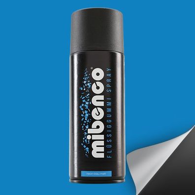 Mibenco Flüssiggummi Spray Neon-Blau Matt 400ml