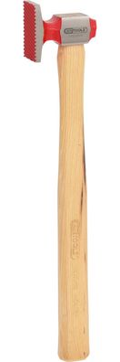 KS TOOLS Karosserie-Riffelhammer, 30x45mm