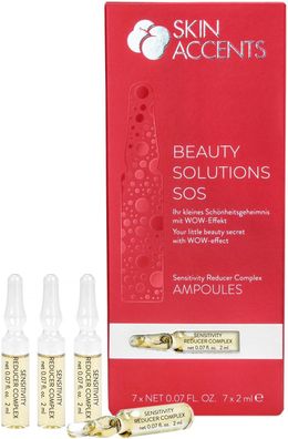 Inspira 9919 Skin Accents Beauty Solutions SOS Sensitivity Reducer Complex Ampulle