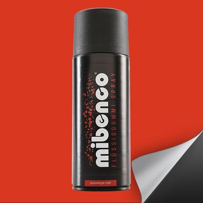 Mibenco Flüssiggummi Spray Blutorange Matt 400ml