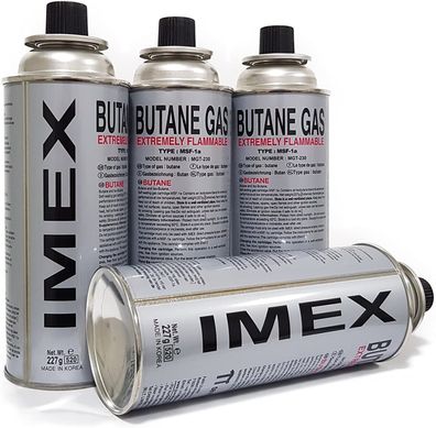IMEX 28 Stück, Gaskartuschen