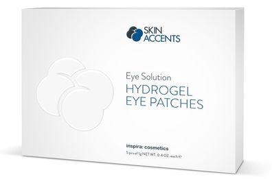 Inspira 9266 Skin Accents Eye Solution Augenpads mit Hydrogel - spendet Feuchtigke