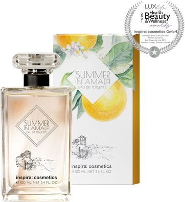 Inspira Summer in Amalfi Eau de Toilette Duft des Sommers Orangenblüten 100 ml