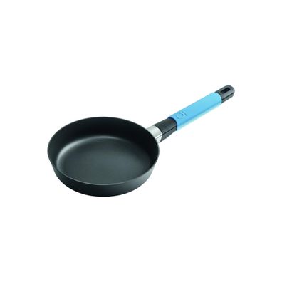 30120 Squality Flachpfanne 20cm Hellblau, CERAN/GAS