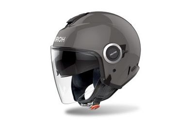 Openfacehelm Schutzhelm Crosshelm Motocrosshelm Motorradhelm Rollerhelm Dunkel Grau