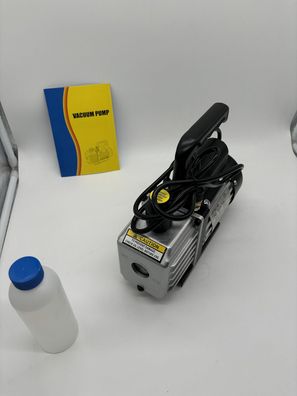 Vakuumpumpe Unterdruckpumpe Kompressor 1-stufig 3 CFM 1/4HP mit ÖL KFZ Klima