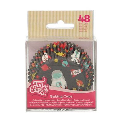 FunCakes Baking Cups - Weltraum - 48 Stk