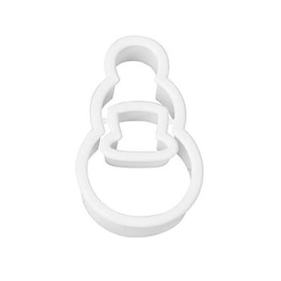 Wilton Cookie Cutter Schneemann mit Hut 2-tlg