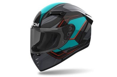 Integralhelm Schutzhelm Crosshelm Motocrosshelm Motorradhelm Rollerhelm Schwarz Blau