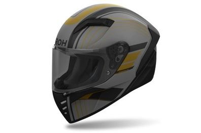 Integralhelm Schutzhelm Crosshelm Motocrosshelm Motorradhelm Rollerhelm Matt Gold