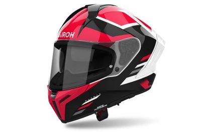 Integralhelm Schutzhelm Crosshelm Motocrosshelm Motorradhelm Rollerhelm Rot Schwarz