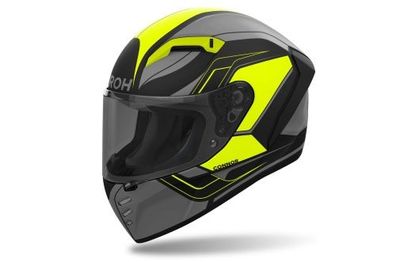 Integralhelm Schutzhelm Crosshelm Motocrosshelm Motorradhelm Rollerhelm Gelb Schwarz