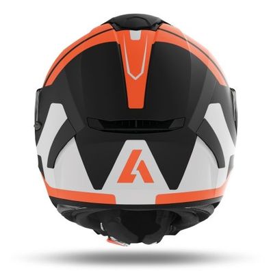 Integralhelm Schutzhelm Crosshelm Motocrosshelm Motorradhelm Rollerhelm Orange Schwar