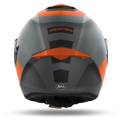 Integralhelm Schutzhelm Crosshelm Motocrosshelm Motorradhelm Rollerhelm Orange