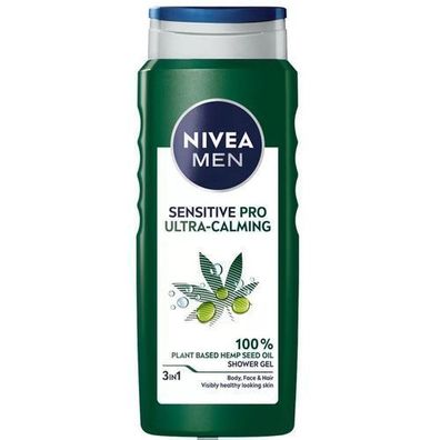 Nivea Männer Sensitive Pro Ultra-Beruhigendes Duschgel, 500ml