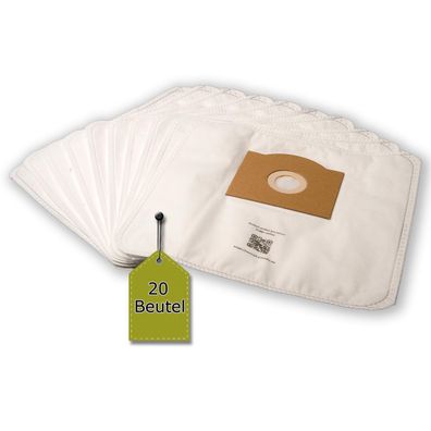 Staubsaugerbeutel ähnlich Menalux 2500, 20 Staubbeutel + 2 Mikro-Filter