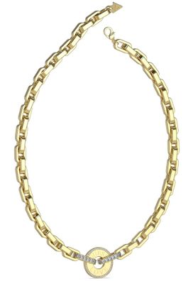 Guess Schmuck Damen-Halskette Love Maxi Goldfarben JUBN04074JWYG