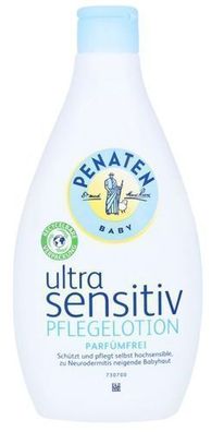 Penaten Ultra Sensitiv Pflegebalsam, 400 ml - Hochwertige Babyhautpflege