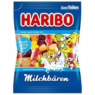 Haribo Milchbars Fruchtgummis 160 g - Süßigkeiten aus Deutschland