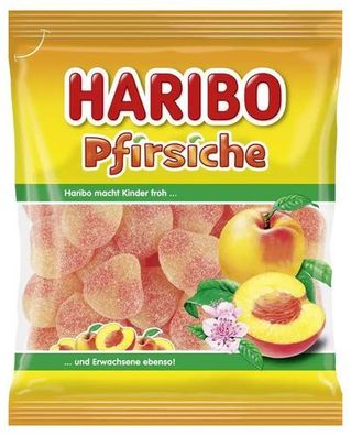 Haribo Pfirsiche Fruchtgummis 175 g - Original aus Deutschland