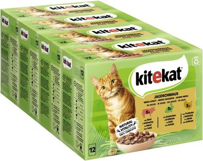 Kitekat ?Jagdschmaus in Soße - 2 x ( 24x100g)?Katzennassfutter