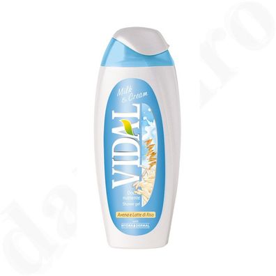 VIDAL Duschgel Milk & Cream 250 ml