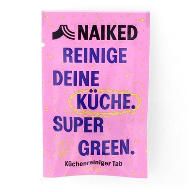 Naiked Reinigungs-Tab Küche Ecocert 3,5 g