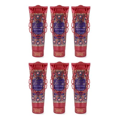 Tesori d'Oriente Persian Dream Duschcreme 6x 250 ml Granatapfel & Roter Tee